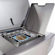 Weber Genesis E-435 Premium With 435 GBS Gas Grill, Extra Large Folding Fable For Preparing And Serving, Black