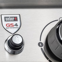 Weber Genesis E-435 Premium With 435 GBS Gas Grill, Extra Large Folding Fable For Preparing And Serving, Black