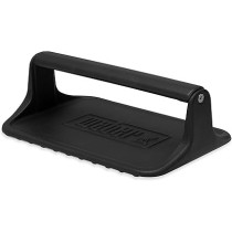 Weber Weighted Cast Iron Griddle Grill Press, Black