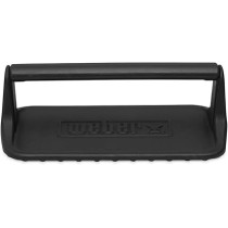 Weber Weighted Cast Iron Griddle Grill Press, Black