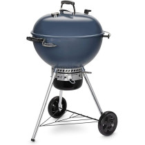 Weber Master Touch Portable Charcoal Grill With Lid 57cm, Slate Blue