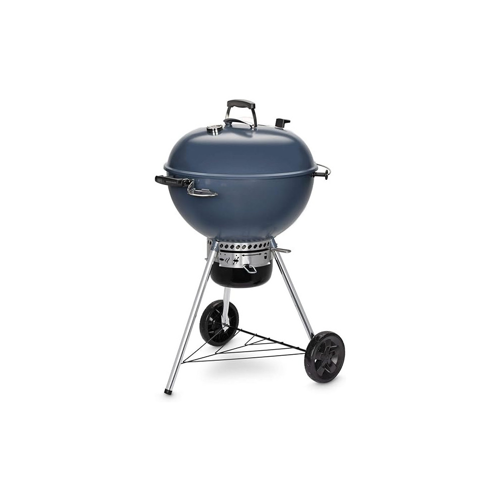 Weber Master Touch Portable Charcoal Grill With Lid 57cm, Slate Blue