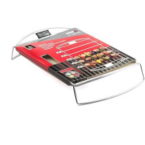 Weber Stainless Steel Kabab Grilling Rack With 5 Skewers