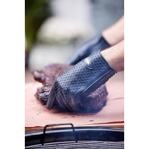 Weber Reusable Heat Resistant Silicone Grilling Glove, Black