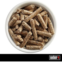 Weber Smoke Fire Hickory Hardwood Pellets, 9 kg