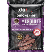 Weber Smoke Fire Mesquite Hardwood Pellets, 9.07 kg