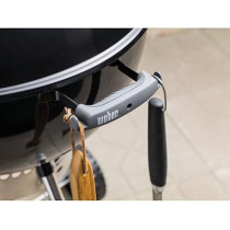 Weber 22 Inch Original Kettle Premium Charcoal Grill, Black