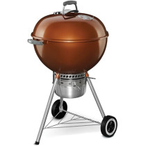Weber 22 Inch Original Kettle Premium Charcoal Grill, Copper