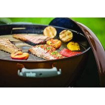 Weber 22 Inch Original Kettle Premium Charcoal Grill, Copper
