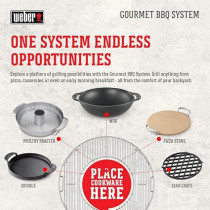 Weber Gourmet BBQ System Hinged Cooking Grate Set 57cm