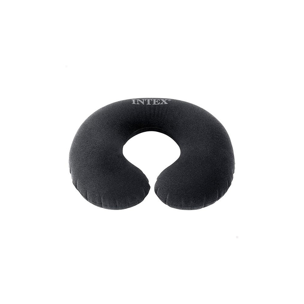 Intex Travel Pillow, Soft Material, Black, 68675E