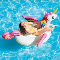 Intex Unicorn Ride-On, Multi-Colour, 57561