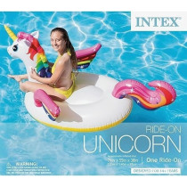 Intex Unicorn Ride-On, Multi-Colour, 57561