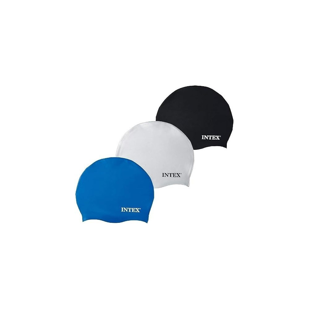 Intex Silicone Swim Cap, Assorted Colors, 55991