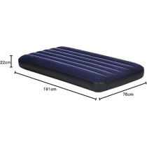 Intex Dura-Beam Standard Fiber-Tech Technology Airbed, Blue, 64757