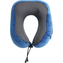 Pillow Memory Foam Neck And Head Support Pillows Airplane Travel, Blue