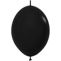 Amscan 20001109 453.59 Grams Link-O-Loon Latex Balloons, Black