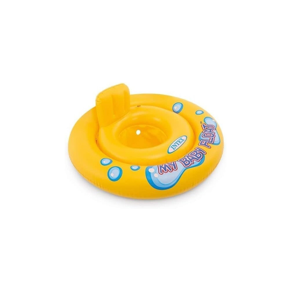 Intex My Baby Float Inflatable Swimming Pool Tube, 59574, Yellow
