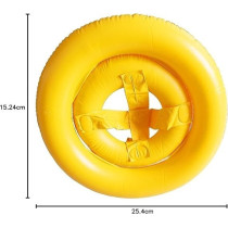 Intex My Baby Float Inflatable Swimming Pool Tube, 59574, Yellow
