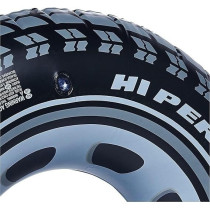 Intex Swimming Tube Giant Car Tyre, 91cm, Black/White