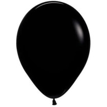 Amscan 20000781 Latex Balloons, 12-Inch, Black