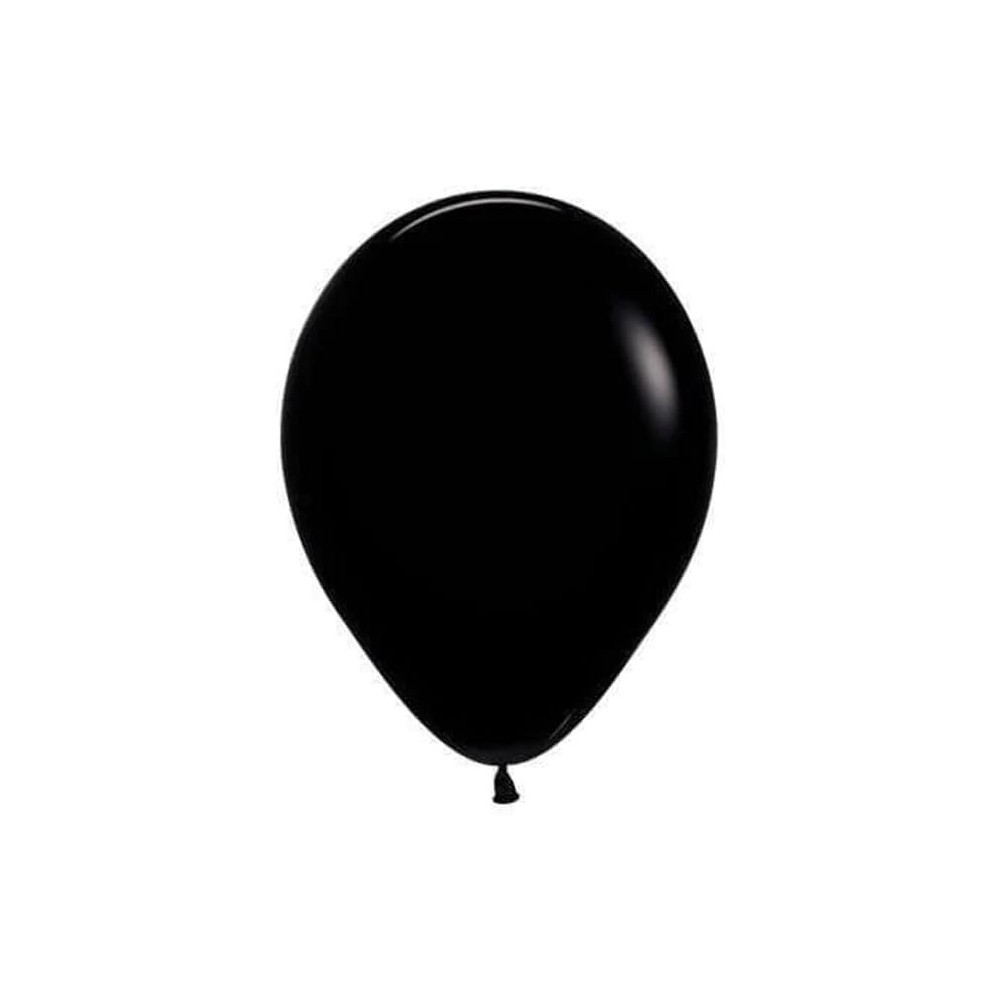 Amscan 20000781 Latex Balloons, 12-Inch, Black