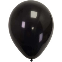 Amscan 20000781 Latex Balloons, 12-Inch, Black