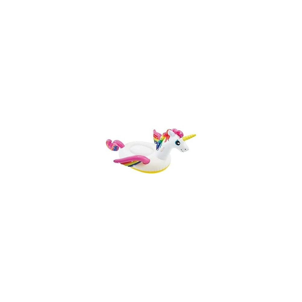 Intex Unicorn Pool Floater, 57561, Multicolor, Siva 228799, Unicorn Rideon, Large