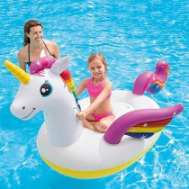 Intex Unicorn Pool Floater, 57561, Multicolor, Siva 228799, Unicorn Rideon, Large