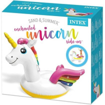 Intex Unicorn Pool Floater, 57561, Multicolor, Siva 228799, Unicorn Rideon, Large