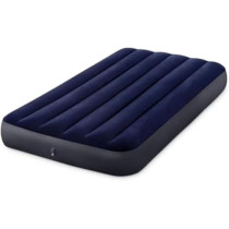 Intex DuraBeam Series Classic Downy Airbed, Blue, Twin, 64757