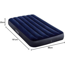 Intex Inflatable Mattress Twin Classic Blue 1 Perso 64757, Blue