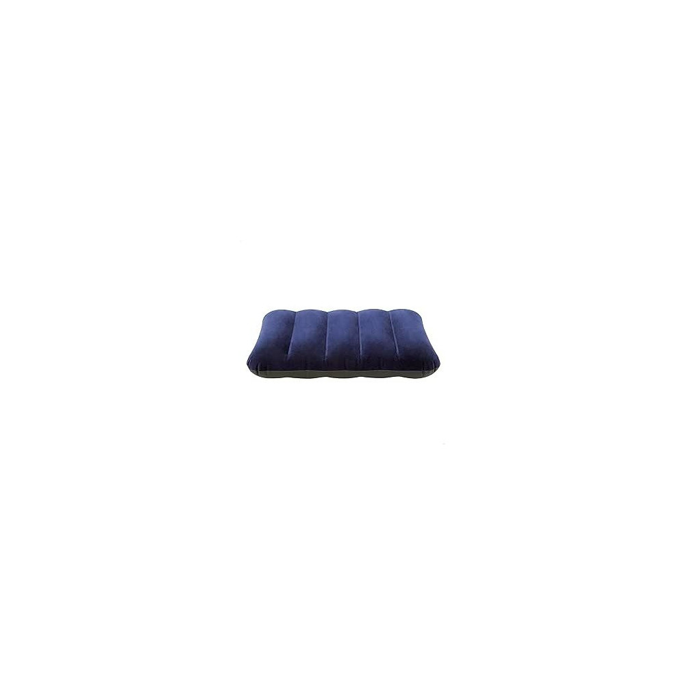Intex Downy Pillow, 68672, Standard, Multi-Colour, H9 x W28 x D43 cm, Blue