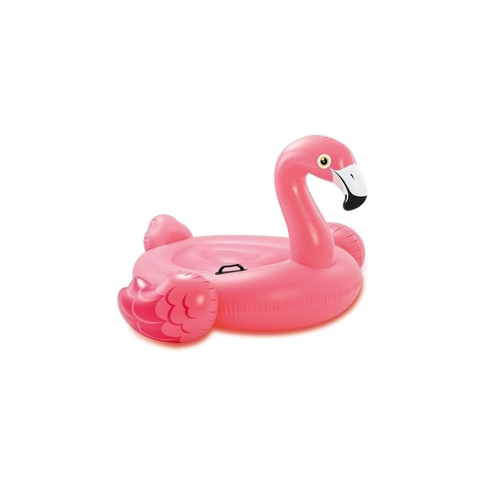 Intex Inflatable Flamingo Ride-On, 57558, 1.78 x 1.35, Pink