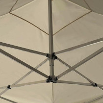 Waterproof Foldable Tent 3 x 3 Meter Perfect For Outdoor Events, Camping, And Parties, Beige