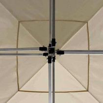 Waterproof Foldable Tent 3 x 3 Meter Perfect For Outdoor Events, Camping, And Parties, Beige
