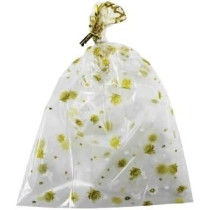 Transparent Cello Bags Perfect for Gift Wrapping Treats Crafts and Storage Durable Clear Cellophane Bags for Party Favors Cookies and Small Items, 14 x 20 cm 25 Piece Pack