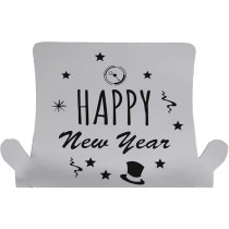 Happy New Year Eye Mask Set 2 Pieces Per Card Stylish And Comfortable Sleep Masks For Festive Celebrations Relaxation And Travel Perfect Gift For New Years Eve And Party Favors