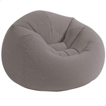 Intex Beanless Bag Inflatable Chair, Grey, 68579Np