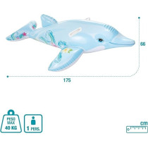 Intex Lil Dolphin Pool Floater, Multi-Colour, 58535