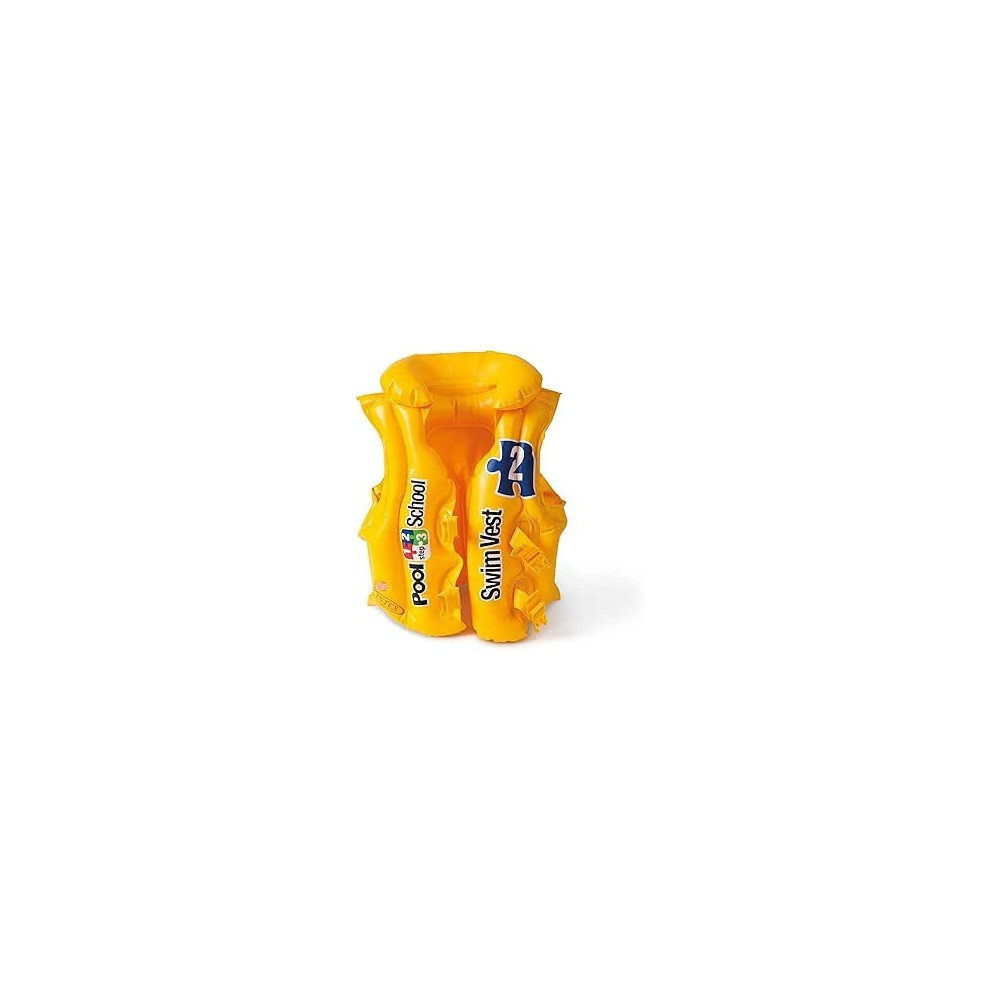 Intex Swim Vest, Yellow, 58660Eu