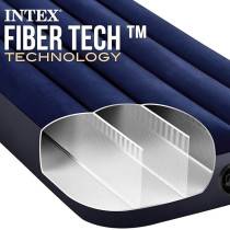 Intex Dura-Beam Standard Classic Downy Air Bed, 76 X 191 X 25 Cm, 64756