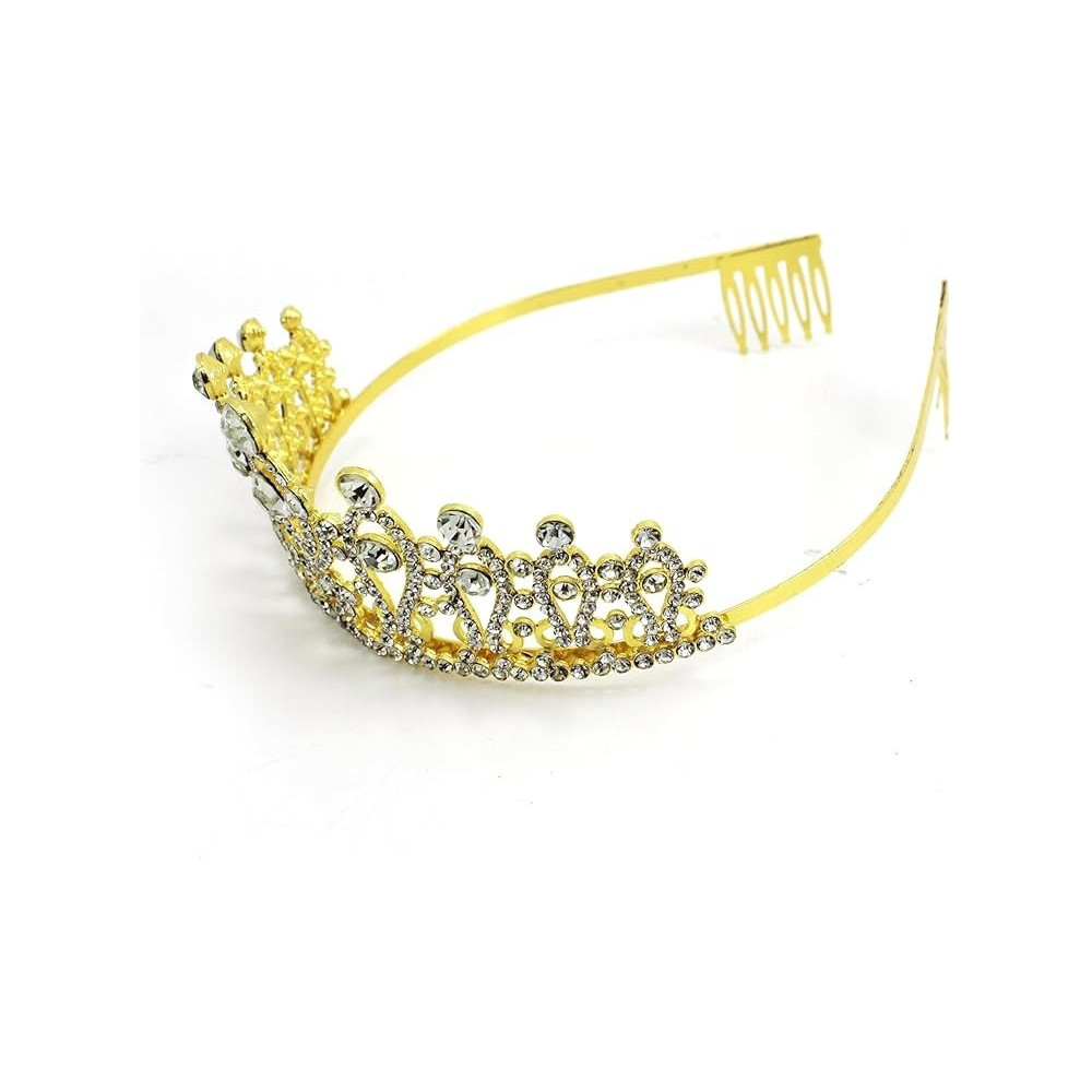 Metal Princess Crowns For Girls, Hair Ornaments For Weddings, Brides, Shows, Prom, Birthdays