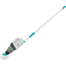Intex Vacuum Cleaner, Rechargeable Above Ground Swimming Pool Hot Tub Plastic, White