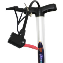 Portable Bicycle Pump With High Pressure Hand Air Inflator And Extension Hose For Basketballs And Footballs, Perfect For Mountain Bikes And Other Sports And Include Needles, Hose