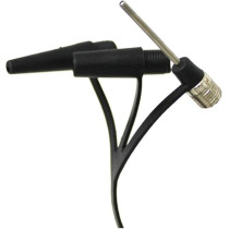 Portable Bicycle Pump With High Pressure Hand Air Inflator And Extension Hose For Basketballs And Footballs, Perfect For Mountain Bikes And Other Sports And Include Needles, Hose