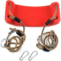 Plastic Swing Seat Indoor And Outdoor Childrens Sturdy Plastic Swing With Rocking Chair Design And Secure Rope