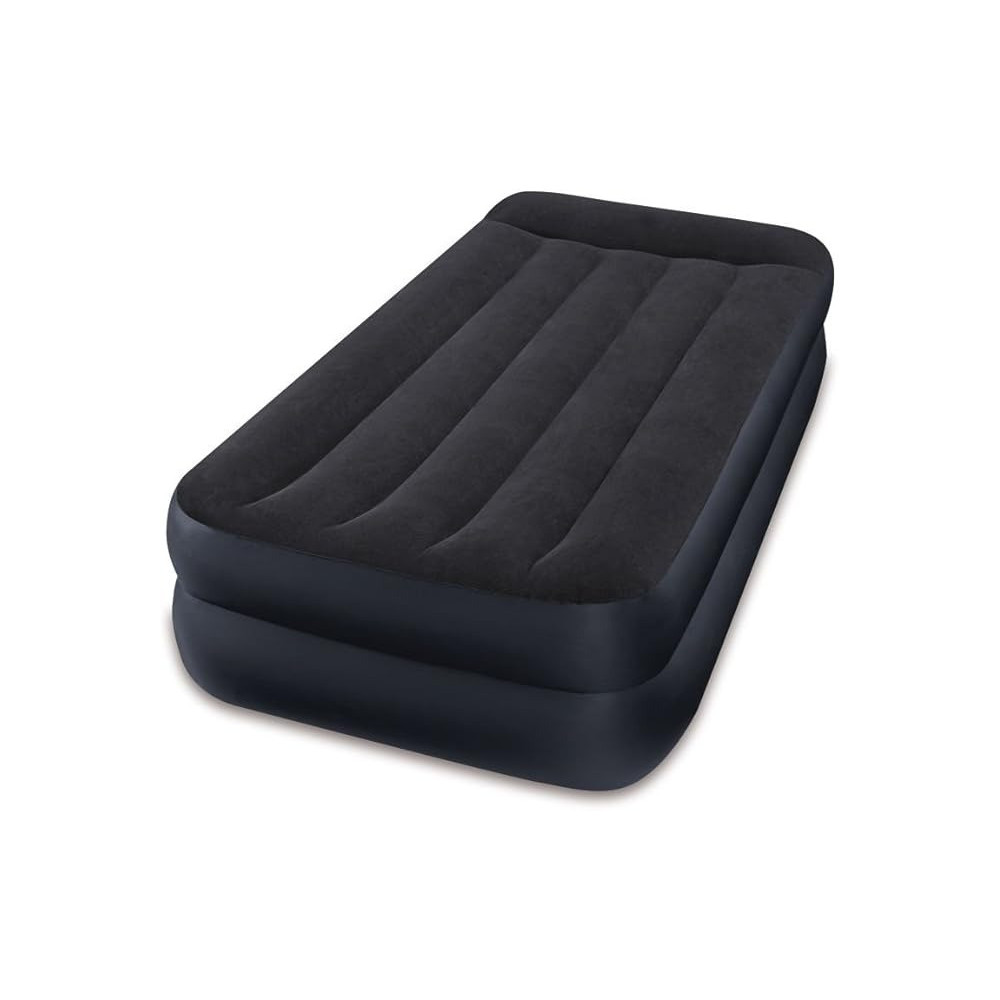 Intex Pillow Rest Raised Air Matress, Blue/Anthracite, 191 X 99 X 42 Cm, 64122