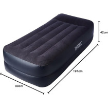 Intex Pillow Rest Raised Air Matress, Blue/Anthracite, 191 X 99 X 42 Cm, 64122