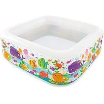 Intex Swim Center Clear View Aquarium Pool, Multi Colour, 57471